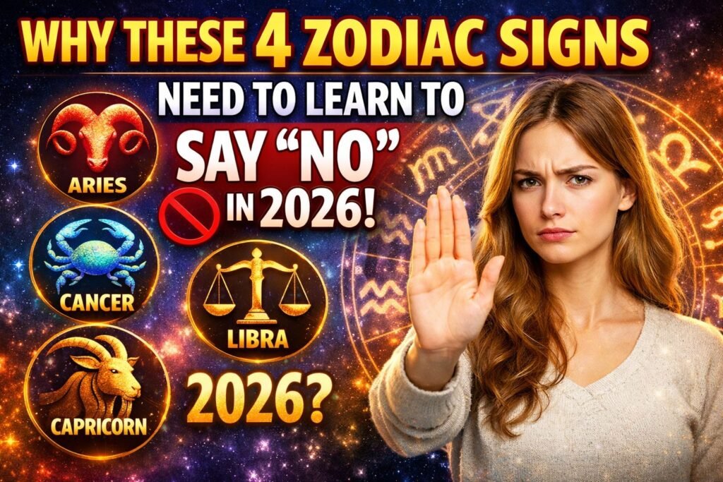 Why These 4 Zodiac Signs Need To Learn To Say No In 2026