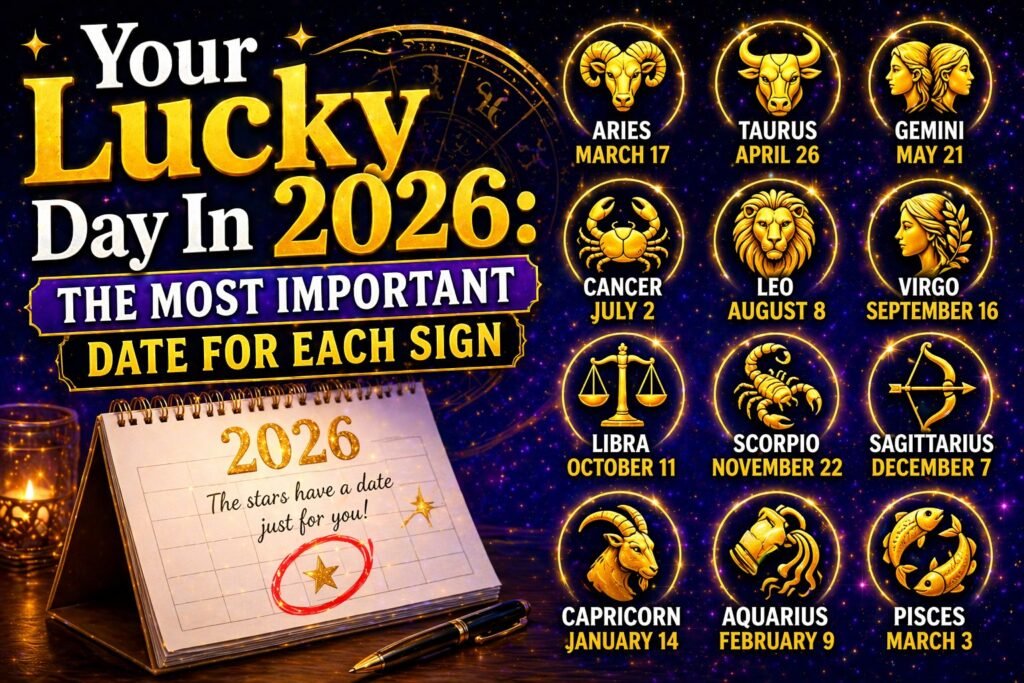 Your Lucky Day In 2026_ The Most Important Date For Each Sign