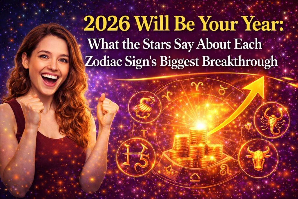 2026 Will Be Your Year: What the Stars Say About Each Zodiac Sign's Biggest Breakthrough