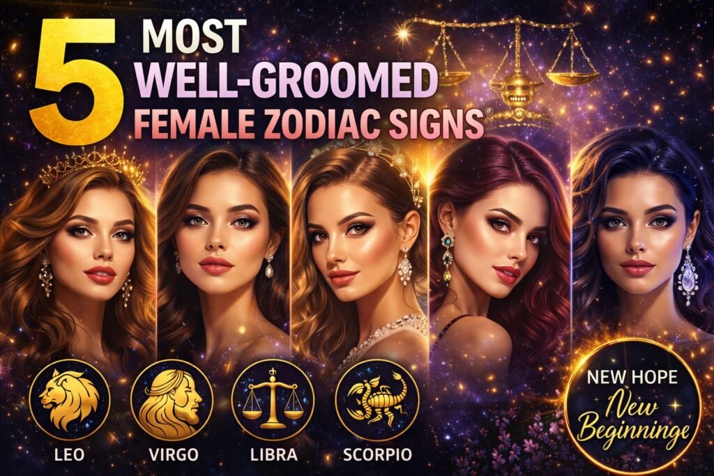 5 Most Well-Groomed Female Zodiac Signs In 2026