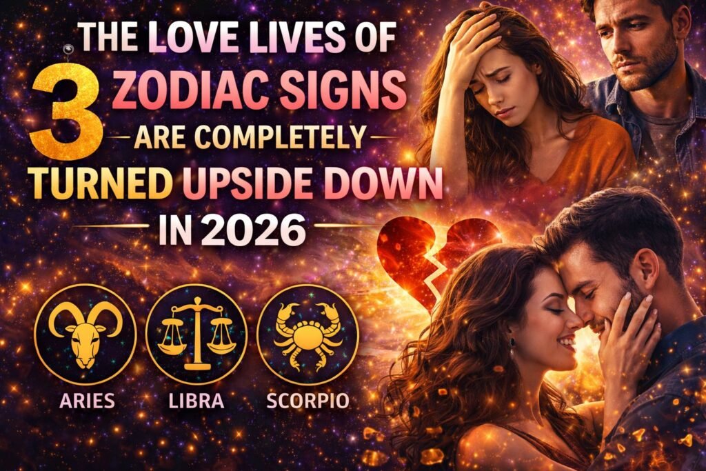 The Love Lives of 3 Zodiac Signs Are Completely Turned Upside Down in 2026