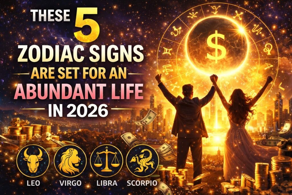 These 5 Zodiac Signs Are Set for an Abundant Life in 2026