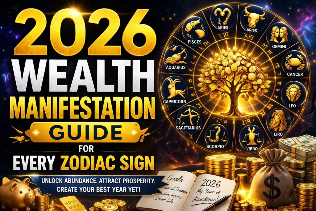 2026 Wealth Manifestation Guide for Every Zodiac Sign