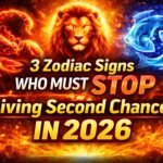 3 Zodiac Signs Who Must Stop Giving Second Chances in 2026