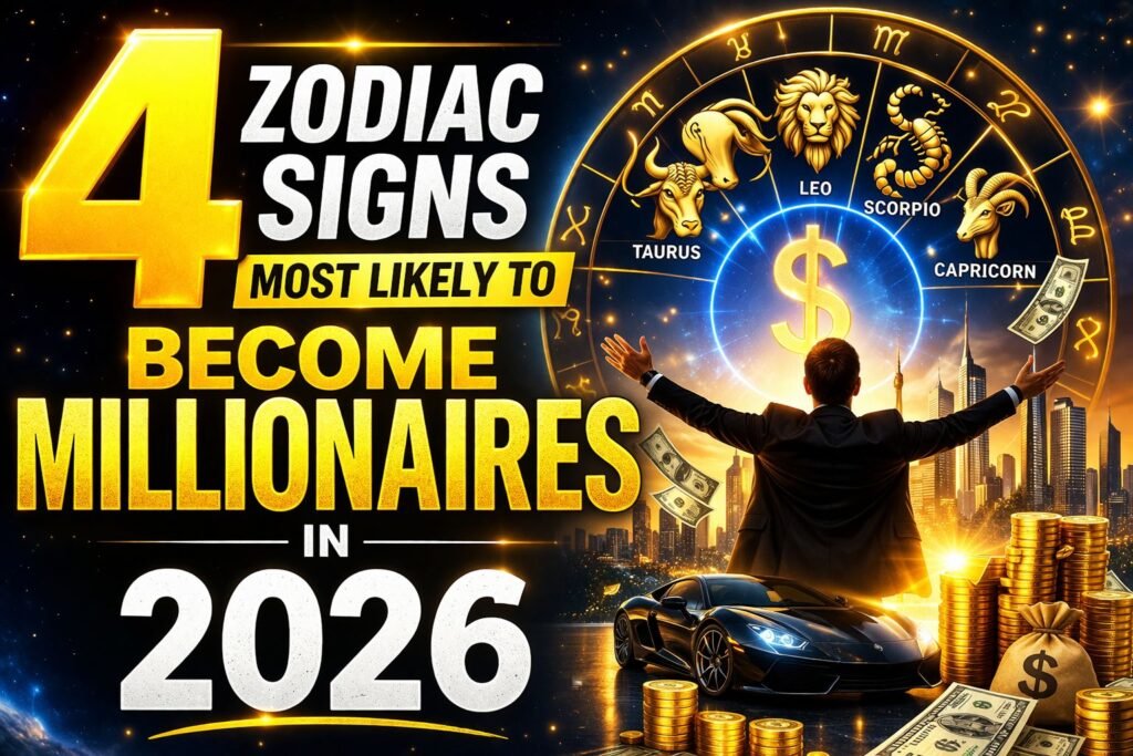 4 Zodiac Signs Most Likely to Become Millionaires in 2026