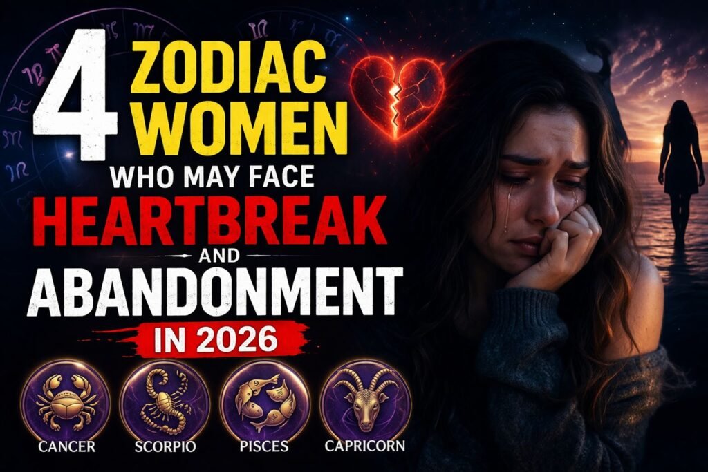 4 Zodiac Women Who May Face Heartbreak and Abandonment in 2026