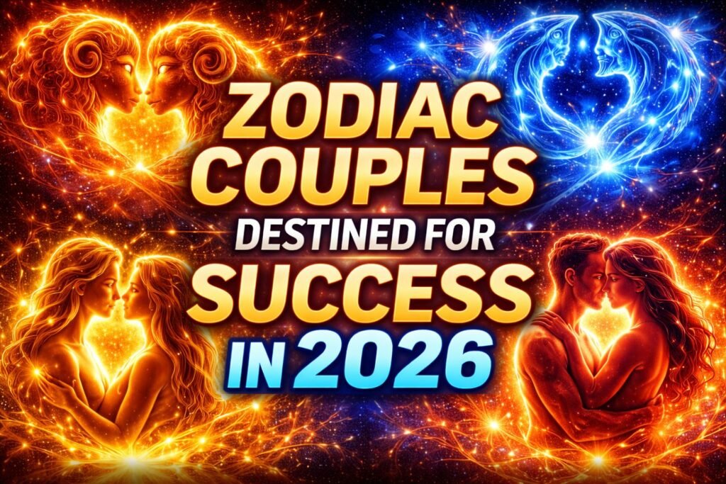 Zodiac Couples Destined for Success in 2026