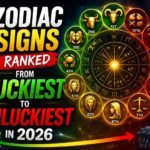 Zodiac Signs Ranked From Luckiest To Unluckiest In 2026