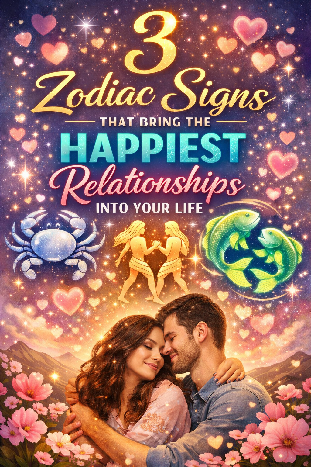 3 Zodiac Signs That Bring the Happiest Relationships Into Your Life