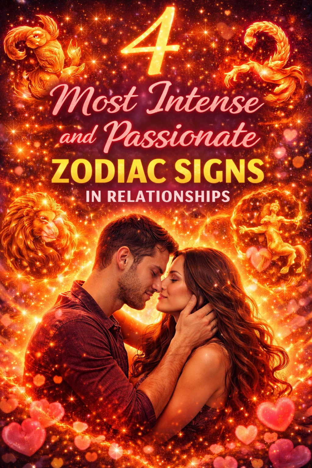 4 Most Intense and Passionate Zodiac Signs in Relationships