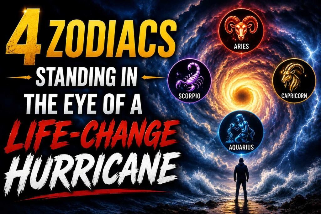 4 Zodiacs Standing In The Eye Of A Life Change Hurricane