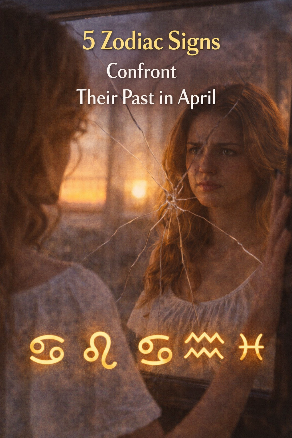 5 Zodiac Signs Confront Their Past in April