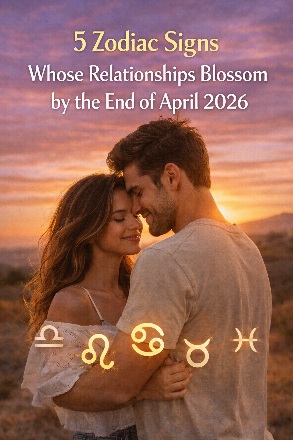 5 Zodiac Signs Whose Relationships Blossom by the End of April 2026