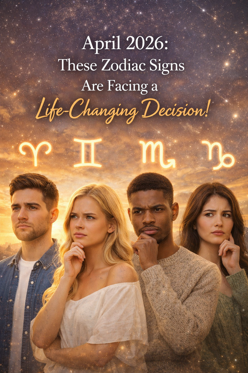 April 2026: These Zodiac Signs Are Facing a Life-Changing Decision!