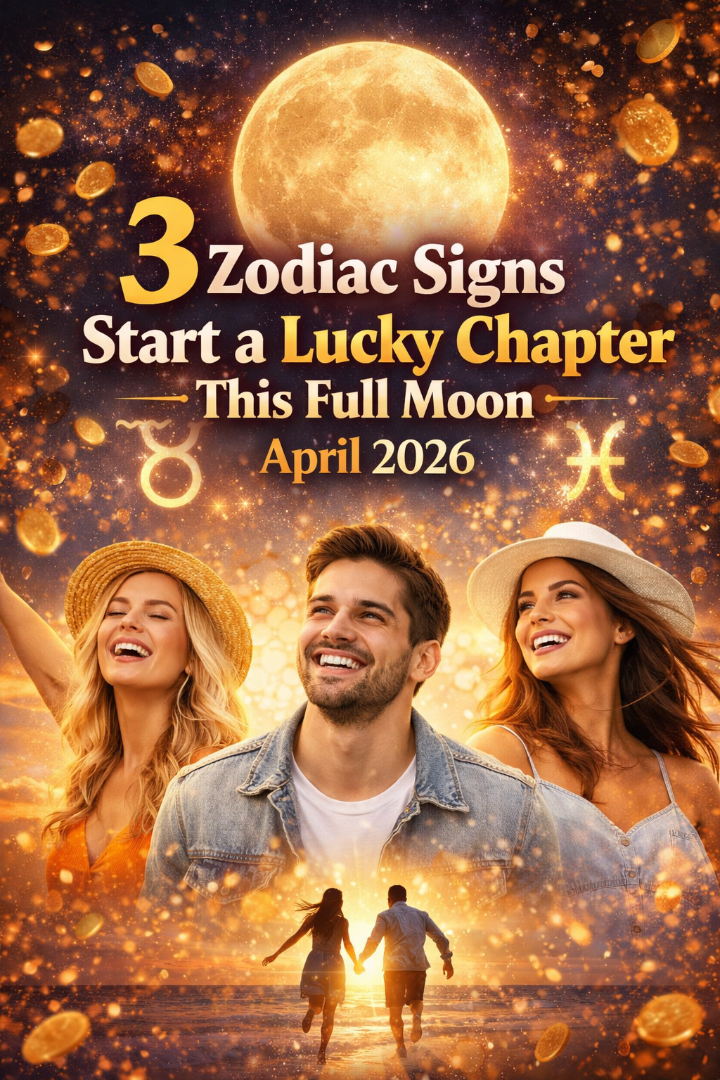 Full Moon in April 2026: A Powerful Period of Good Fortune Begins Now for 3 Zodiac Signs