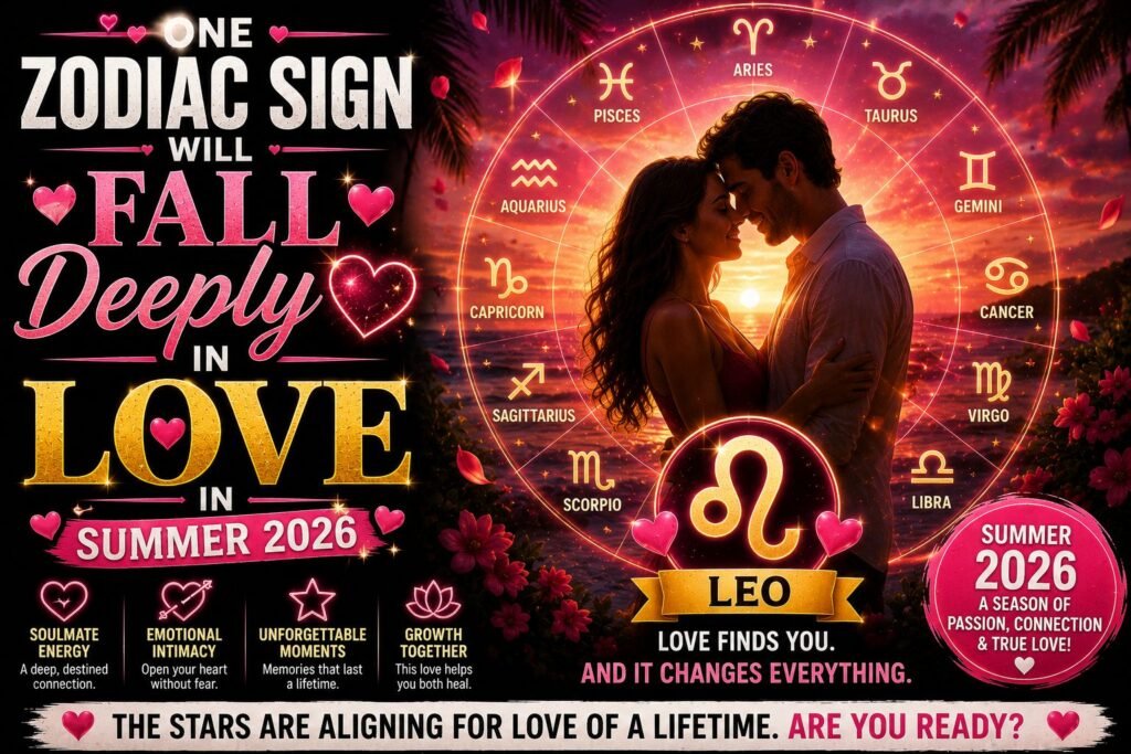 One Zodiac Sign Will Fall Deeply in Love in Summer 2026