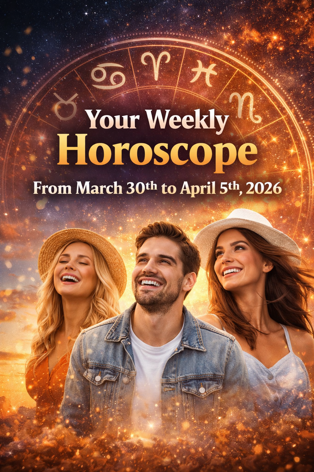 Your Weekly Horoscope From March 30th to April 5th, 2026