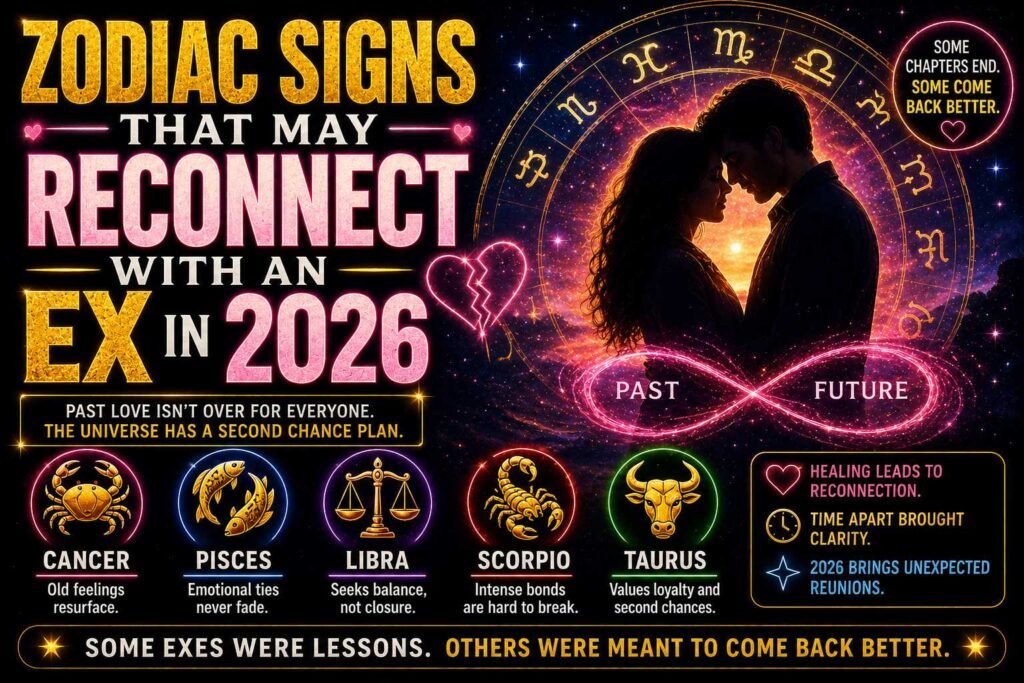 Zodiac Signs That May Reconnect With An Ex In 2026
