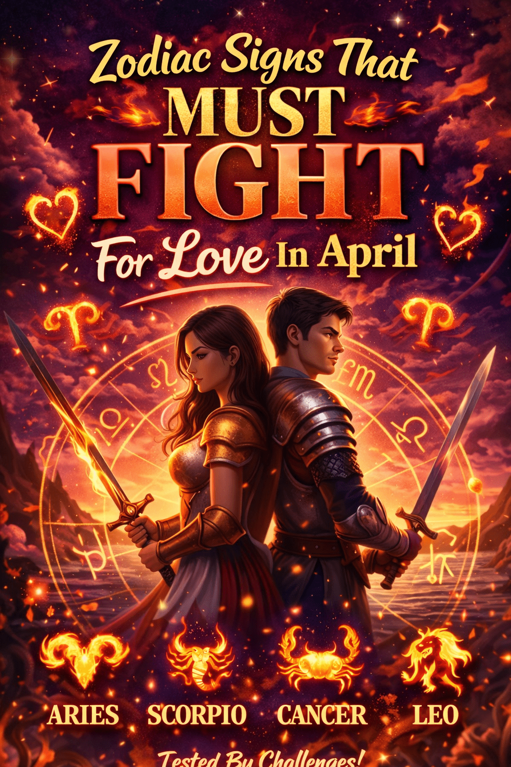 Zodiac Signs That Must Fight For Love In April