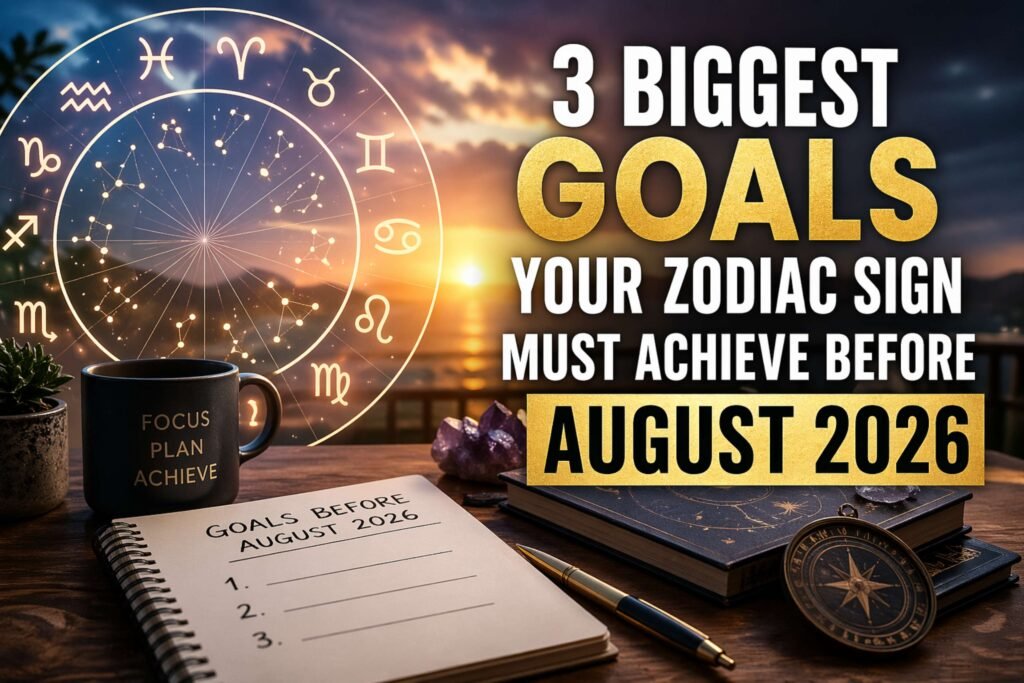 3 Biggest Goals Your Zodiac Sign Must Achieve Before August 2026