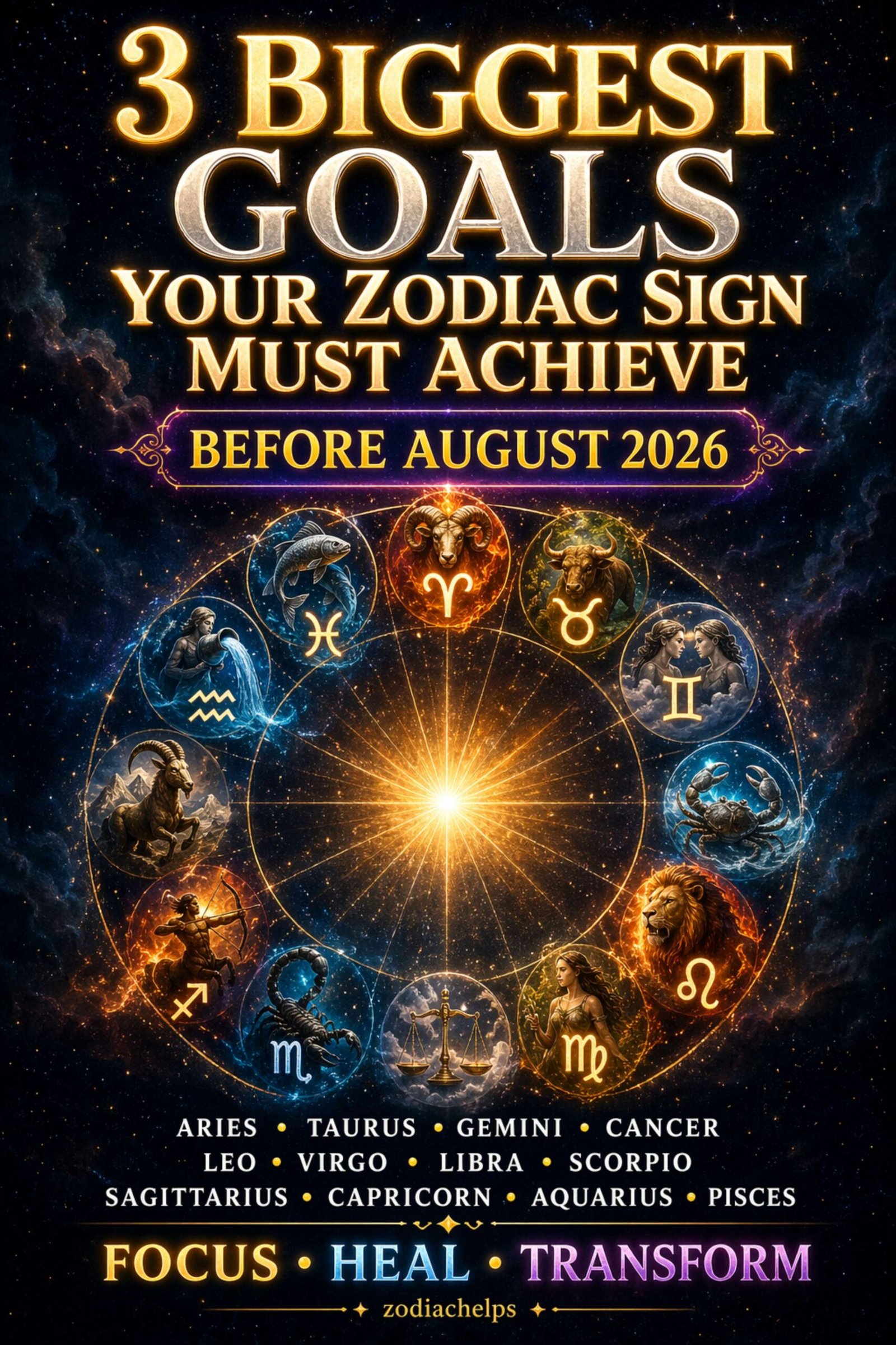 3 Biggest Goals Your Zodiac Sign Must Achieve