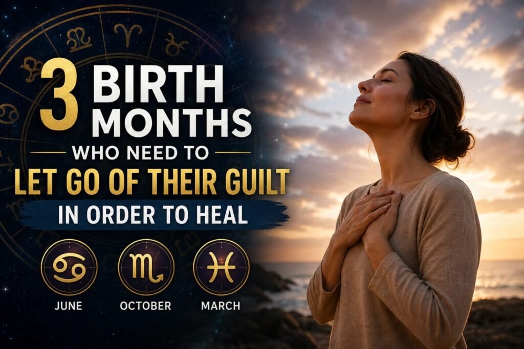 3 Birth Months Who Need To Let Go Of Their Guilt In Order To Heal