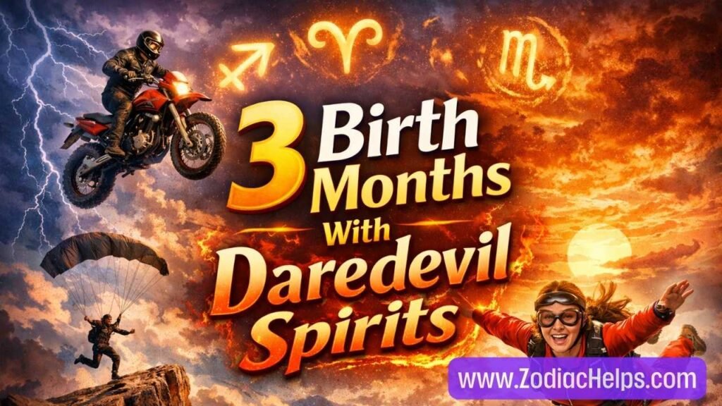 3 Birth Months With Daredevil Spirits