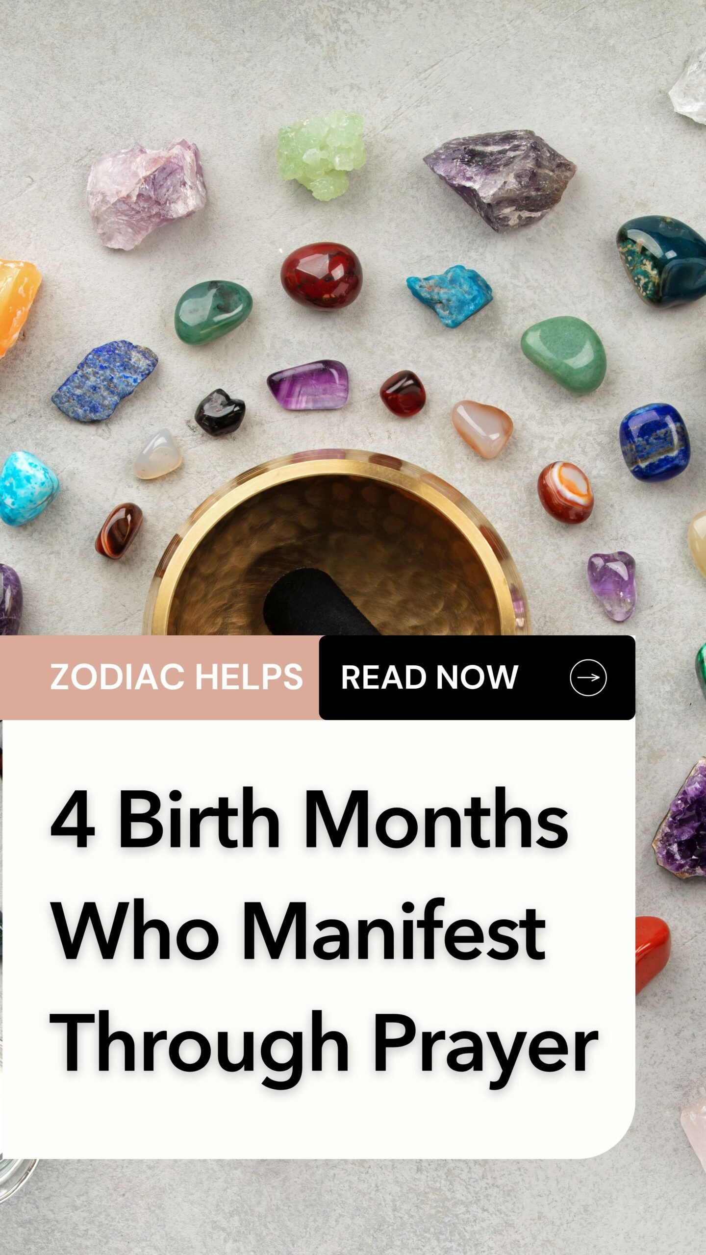 4 Birth Months Who Manifest Through Prayer