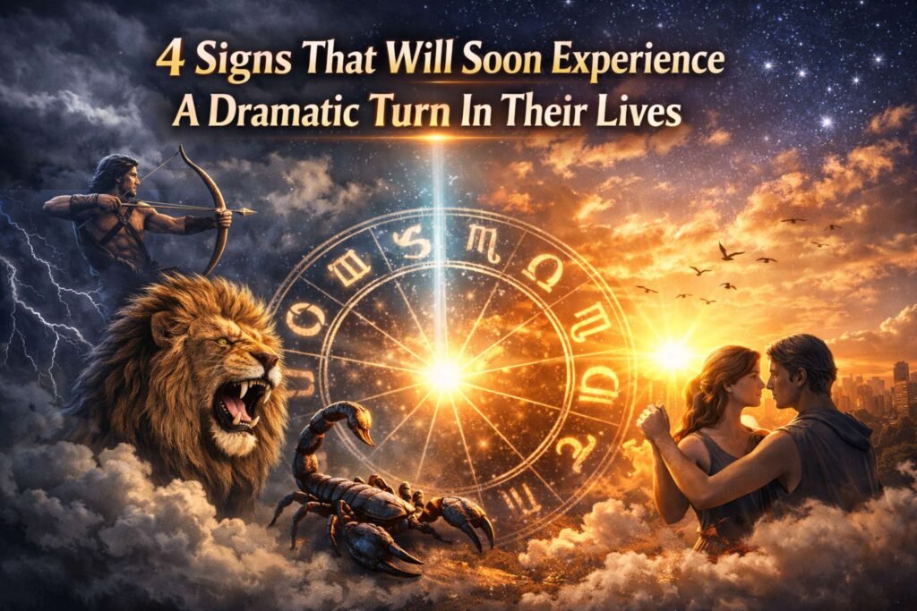 4 Signs That Will Soon Experience A Dramatic Turn In Their Lives