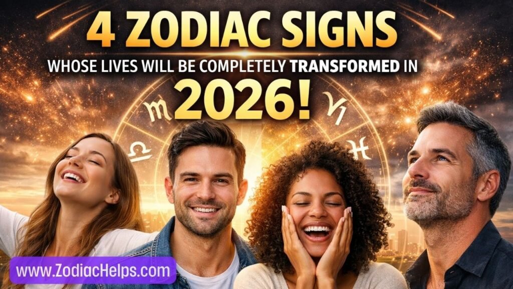 4 Zodiac Signs Whose Lives Will Be Completely Transformed in 2026