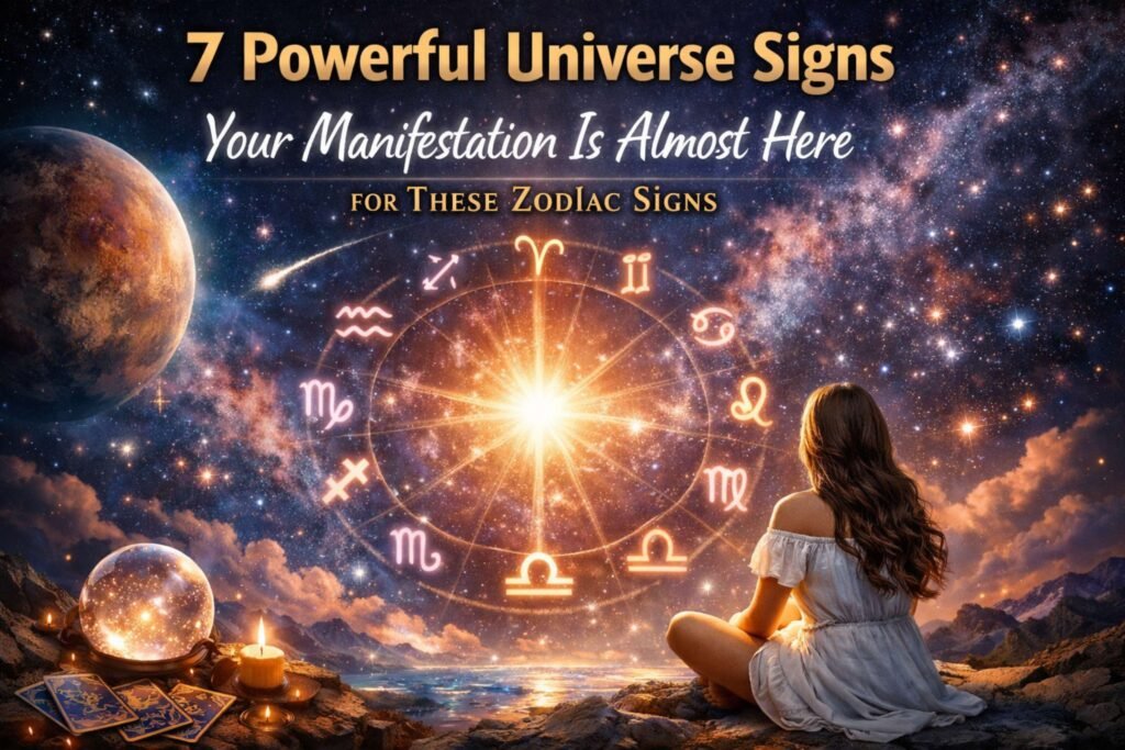7 Powerful Universe Signs Your Manifestation Is Almost Here for These Zodiac Signs