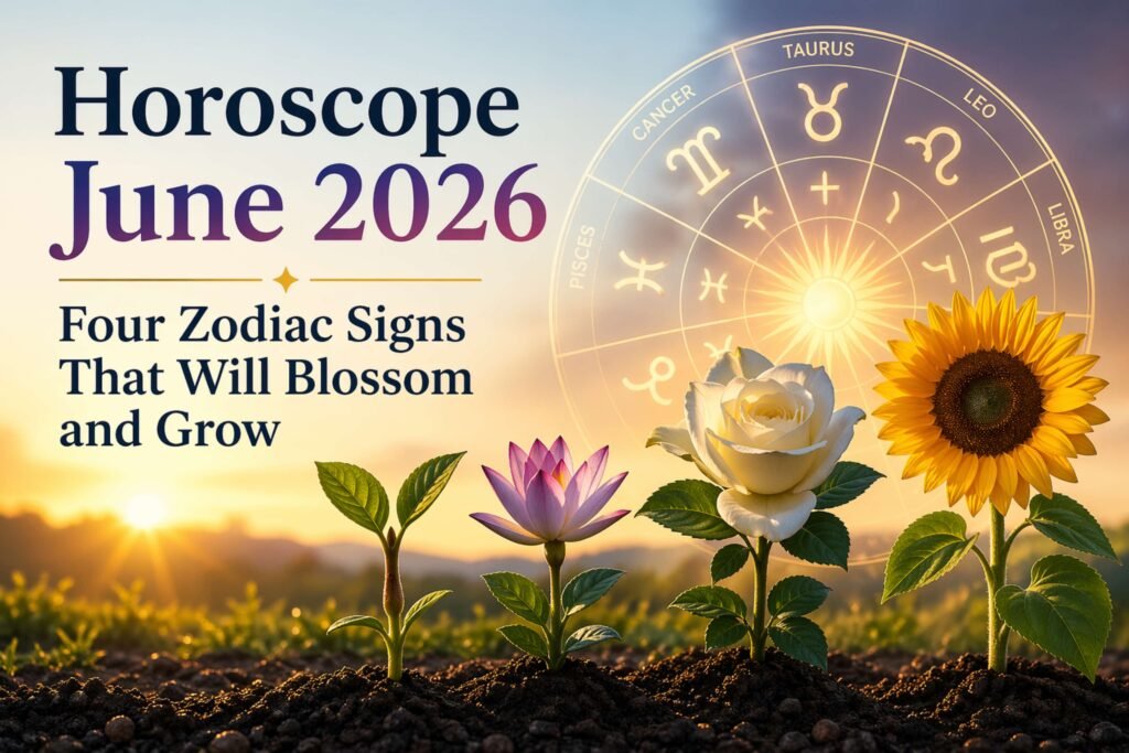 Horoscope June 2026 Four Zodiac Signs That Will Blossom and Grow (1)