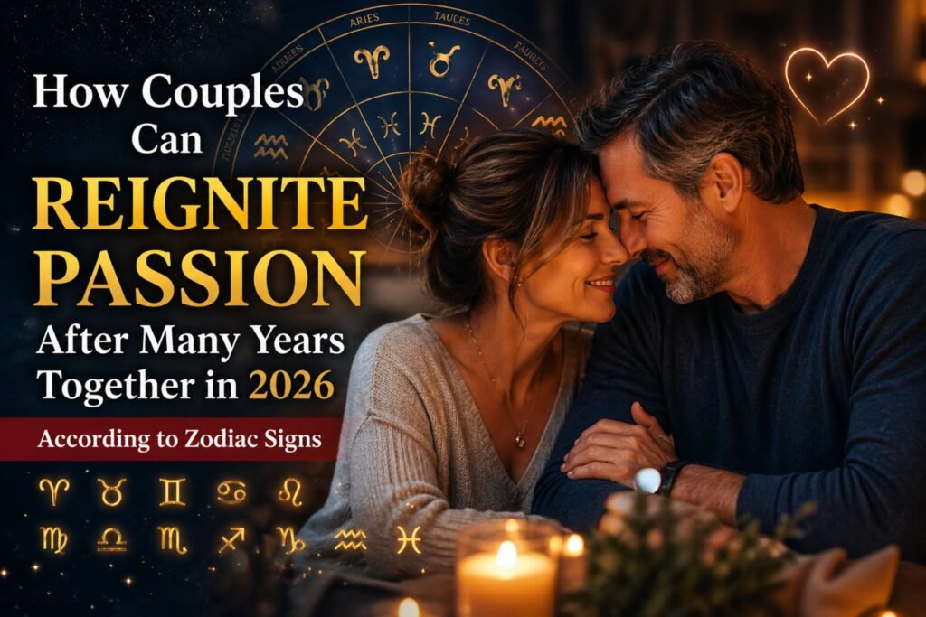 How Couples Can Reignite Passion After Many Years Together in 2026 According to Zodiac Signs