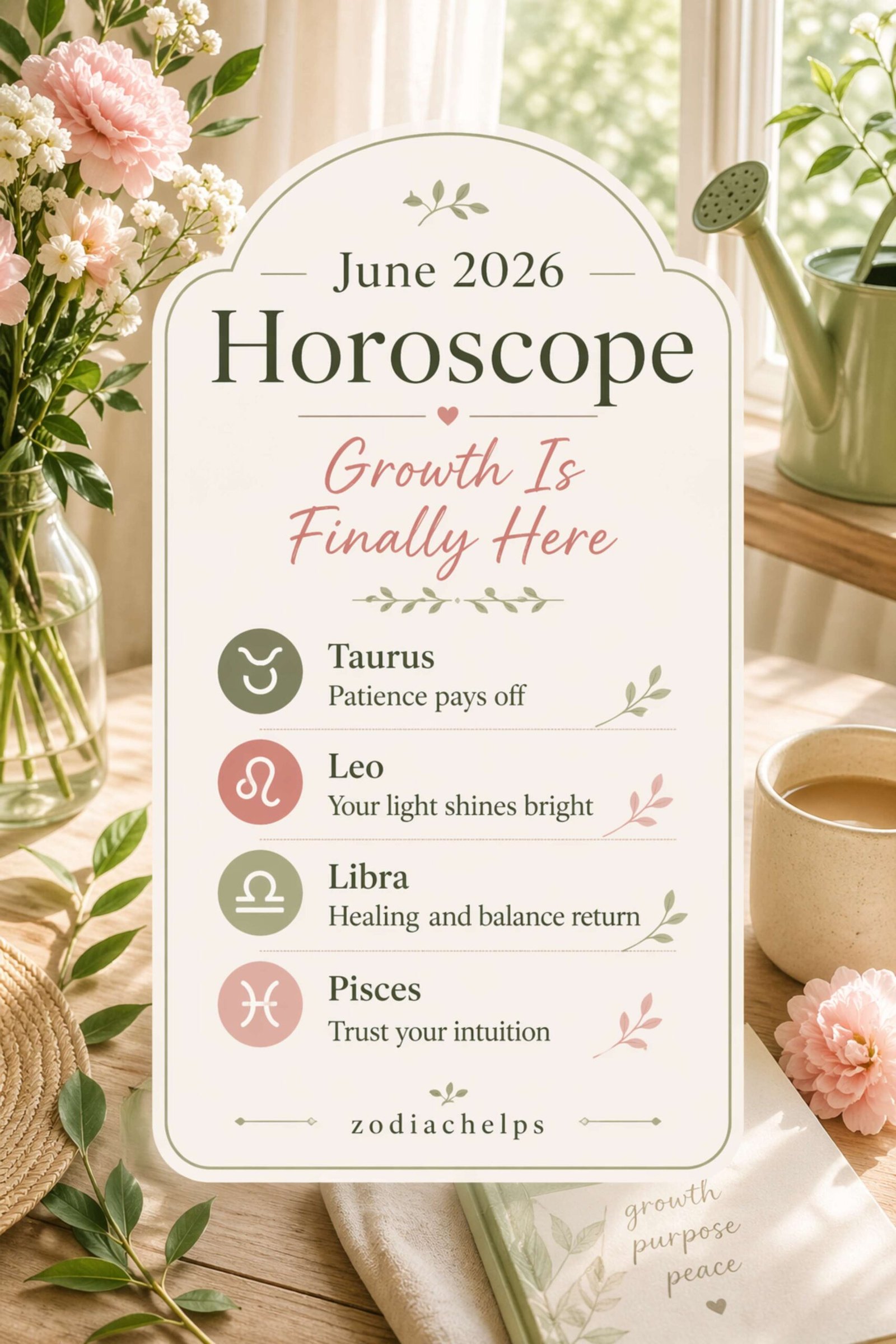 June 2026 Horoscope Growth Is Finally Here