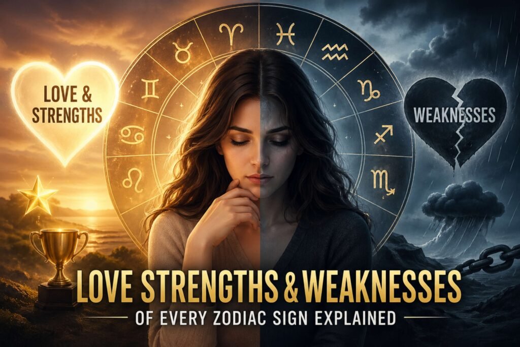 Love Strengths and Weaknesses of Every Zodiac Sign Explained