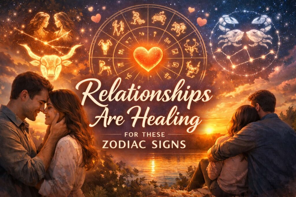 Relationships Are Healing for These Zodiac Signs