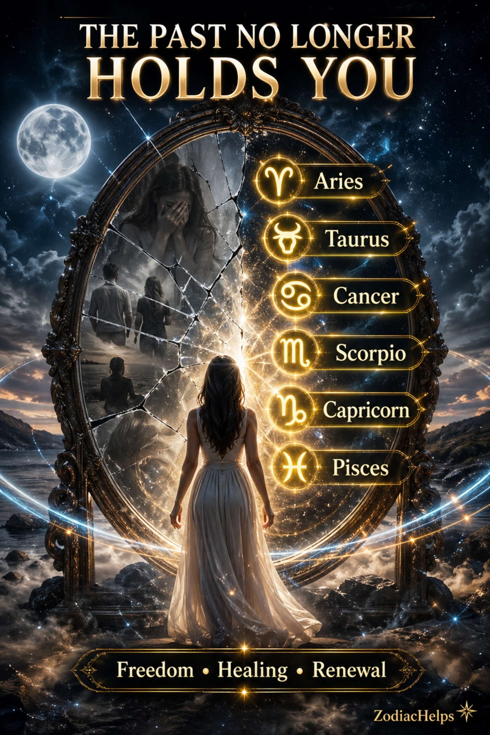 THE PAST NO LONGER HOLDS YOU