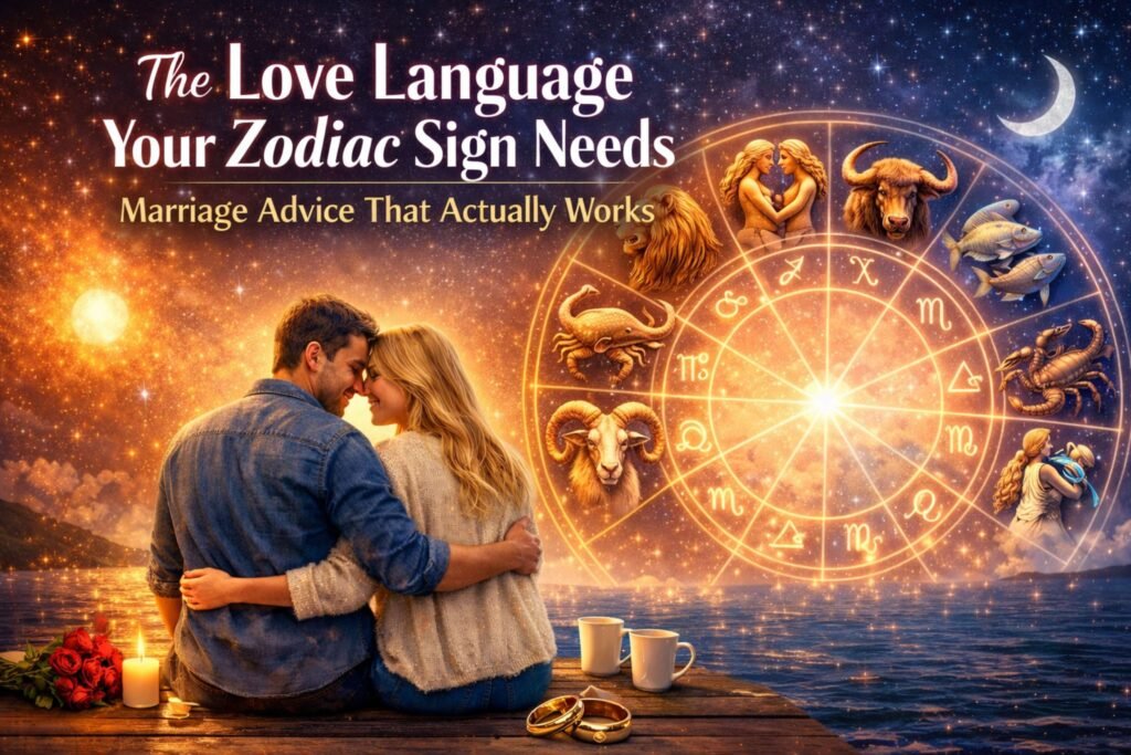 The Love Language Your Zodiac Sign Needs Marriage Advice That Actually Works