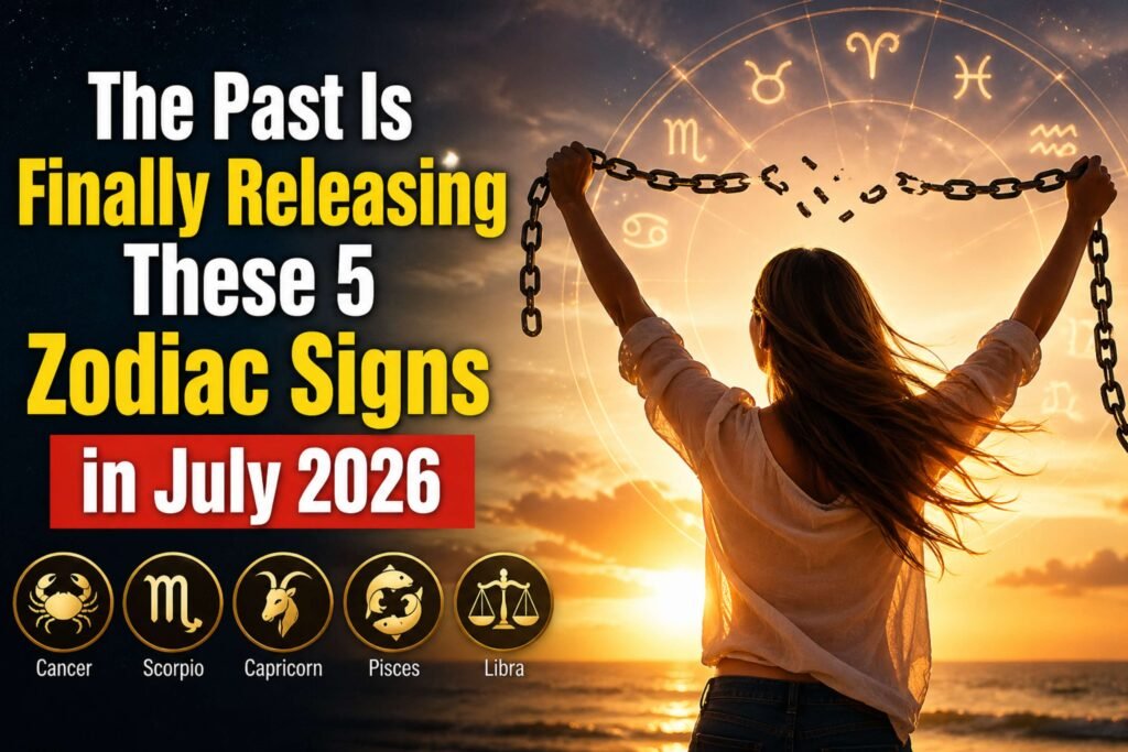 The Past Is Finally Releasing These 5 Zodiac Signs in July 2026