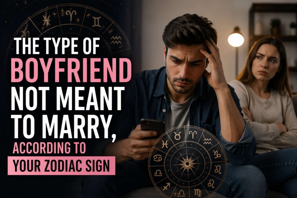 The Type of Boyfriend Not Meant to Marry, According to Your Zodiac Sign
