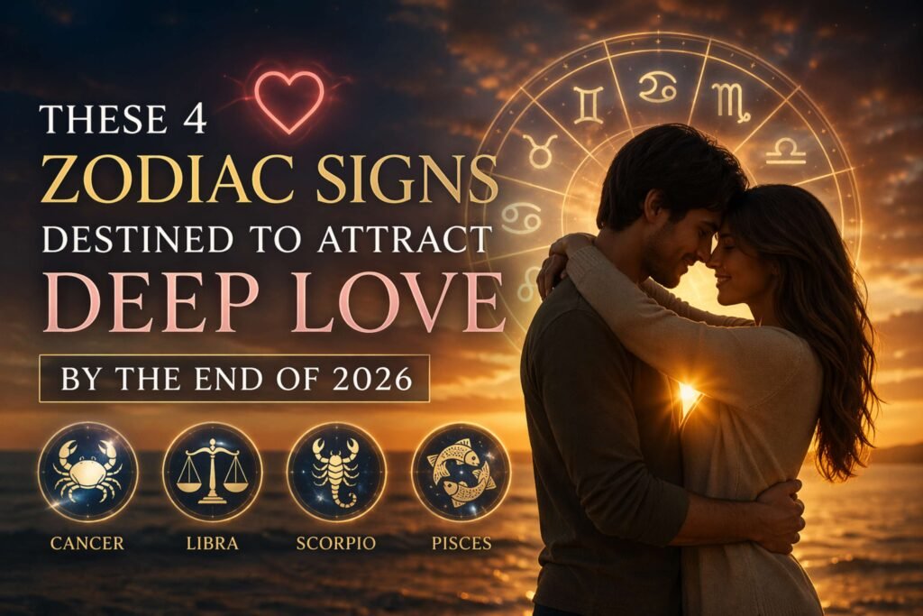 These 4 Zodiac Signs Destined To Attract Deep Love By The End Of 2026