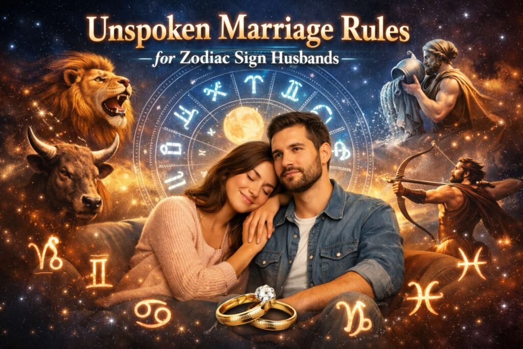 Unspoken Marriage Rules for Zodiac Sign Husbands