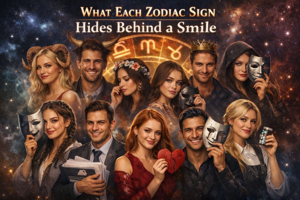 What Each Zodiac Sign Hides Behind a Smile