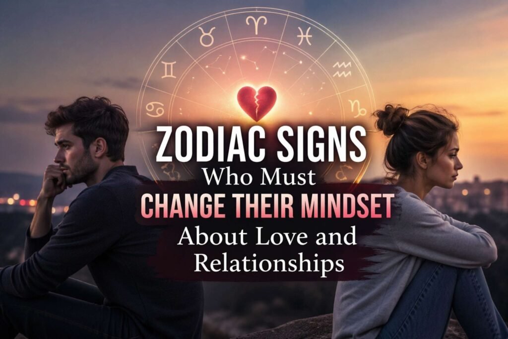 Zodiac Signs Who Must Change Their Mindset About Love and Relationships