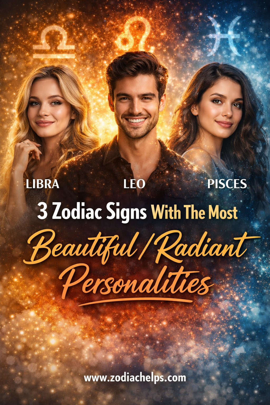 3 Zodiac Signs With The Most Beautiful / Radiant Personalities