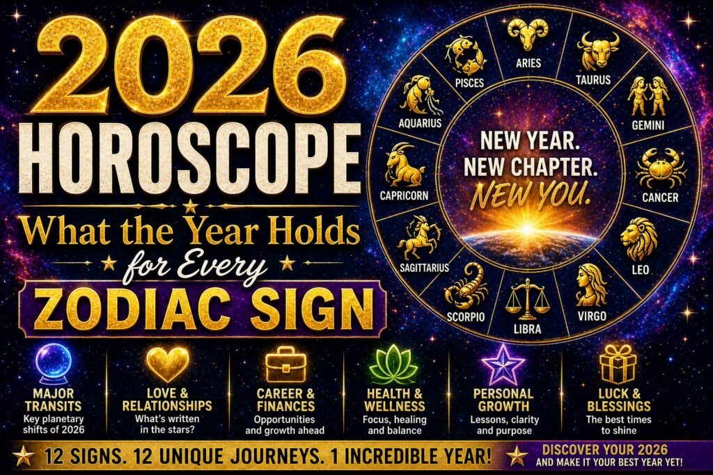 2026 HOROSCOPE What the Year Holds for Every Zodiac Sign