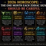 2026 Horoscope_ The One Month Each Zodiac Sign Should Be Careful