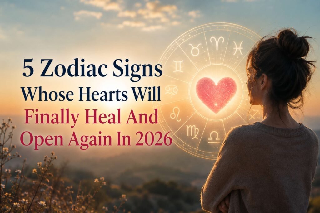 5 Zodiac Signs Whose Hearts Will Finally Heal And Open Again In 2026
