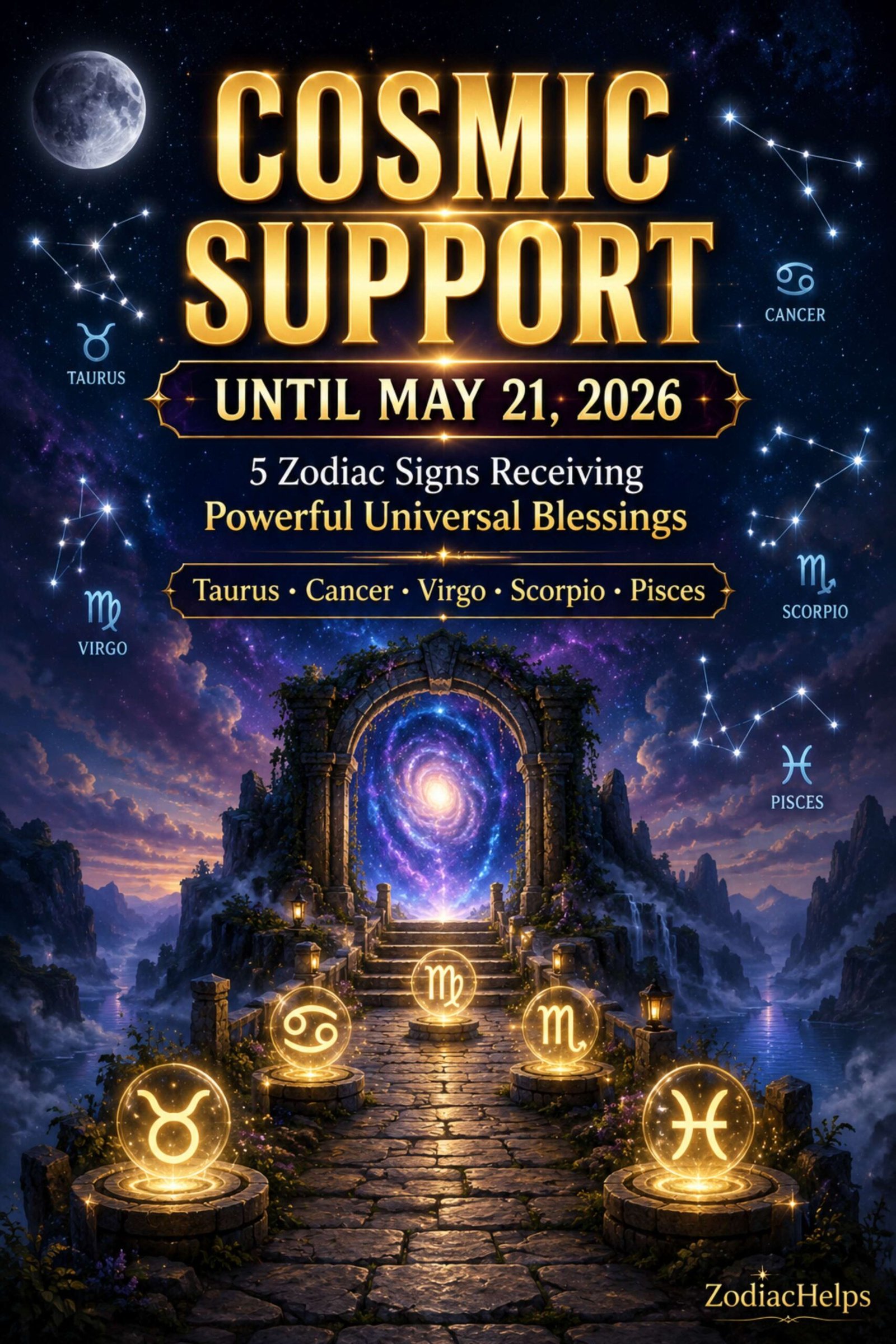 Cosmic Support Until May 21, 2026