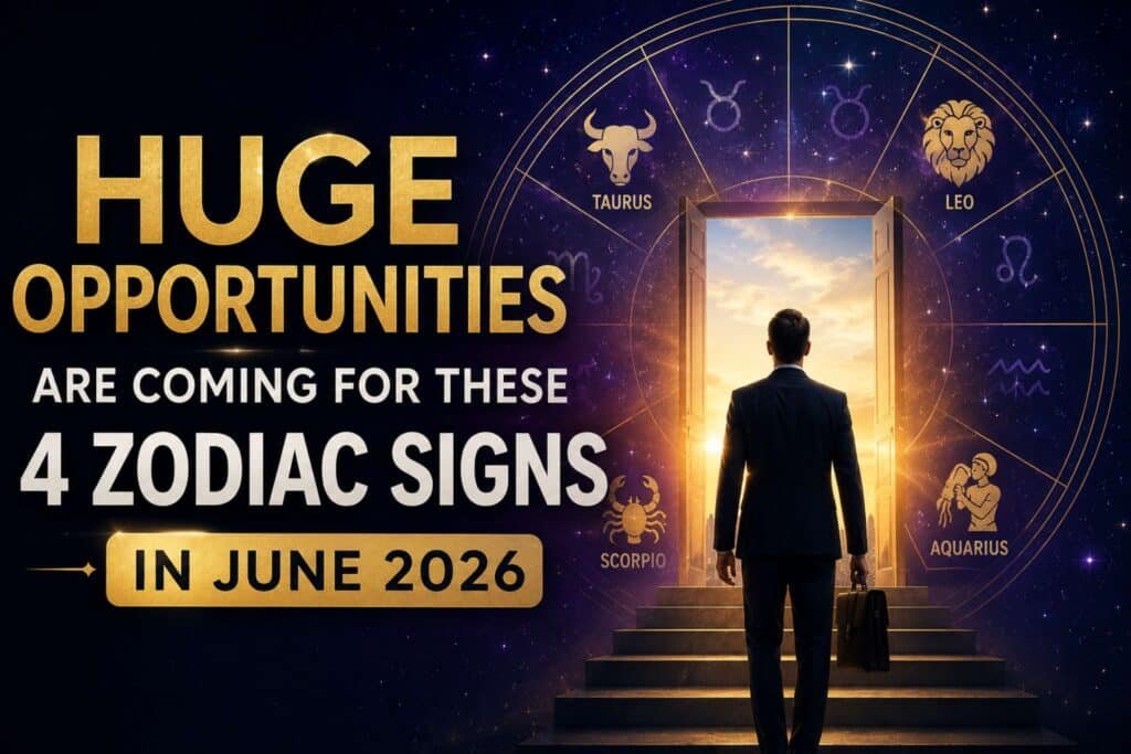 Huge Opportunities Are Coming For These 4 Zodiac Signs In June 2026